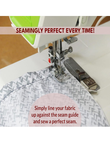 Madam Sew magnetic sewing guide ruler with sewing guide
