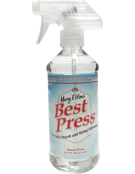 Mary Ellen's Best Press Spray Bottle for Easier Ironing - Fragrance-Free