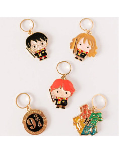 Set of 5 stitch marker rings - Little Wizards 2