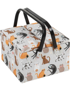 Sewing box - Cats L