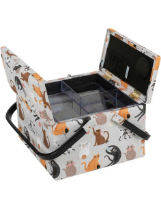 Sewing box - Cats L 2