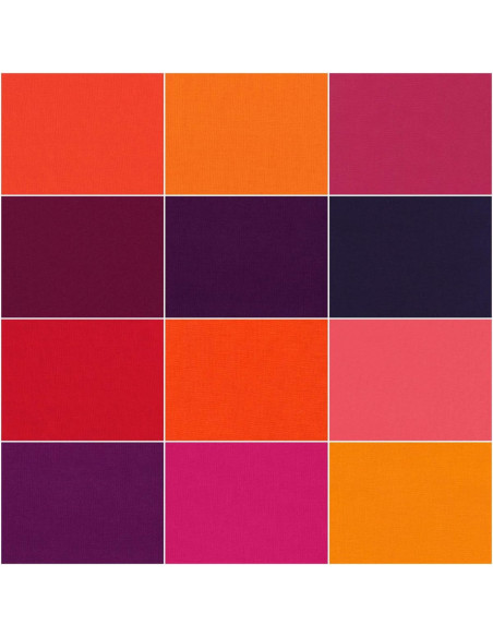 Fat Quarter Bundles Kona - Birds of Paradise