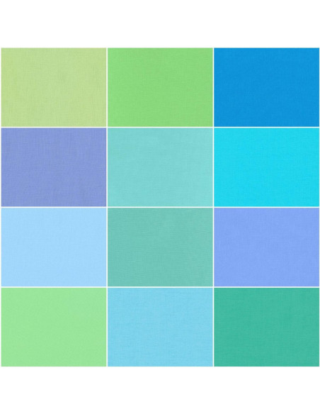 Fat Quarter Bundles Kona - Mermaid Shores