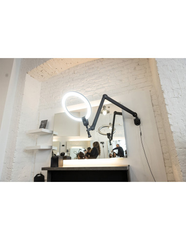 Daylight Aura Ring Light on Arm