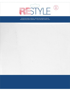 Soluble canvas fabric Restyle