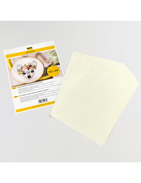 Set of 10 A4 sheets Vlieseline Solufix