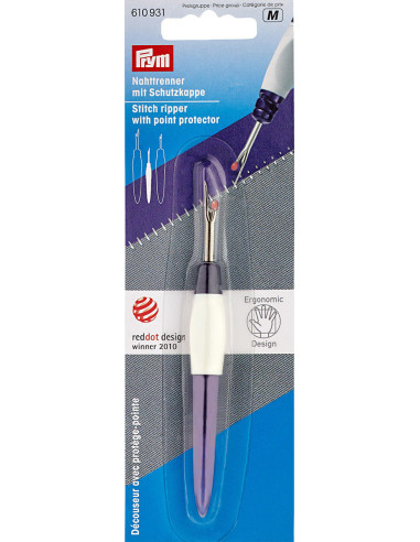 Ergonomic seam ripper small model