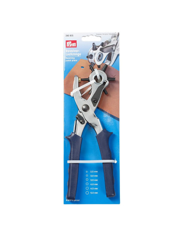 Leather and belt hole punch pliers