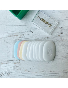 Box of 10 Japanese oval and fine tailor's chalks