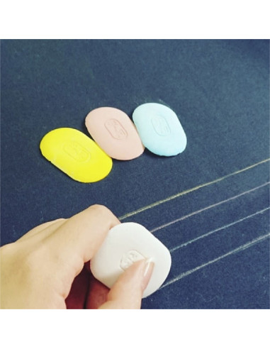 Box of 10 Japanese oval and fine tailor's chalks