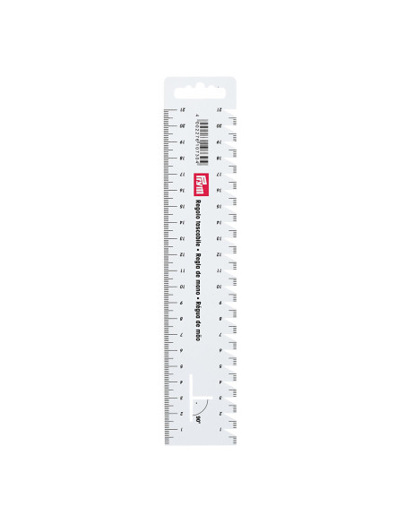 Prym ruler for pleats and hems