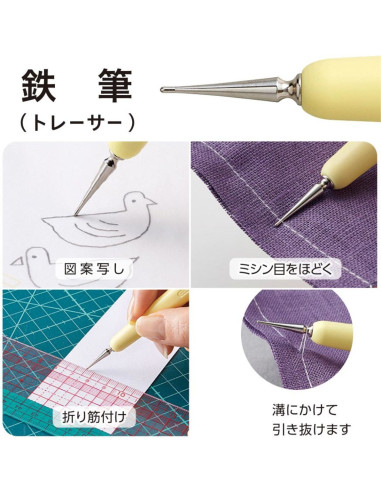 Clover spatula and tracing pen