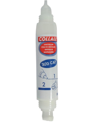Collall extra-strong permanent fabric glue pen with water