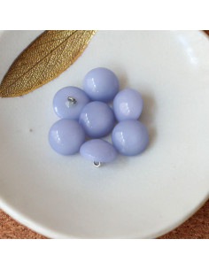 Half-sphere button with tail - Cloud