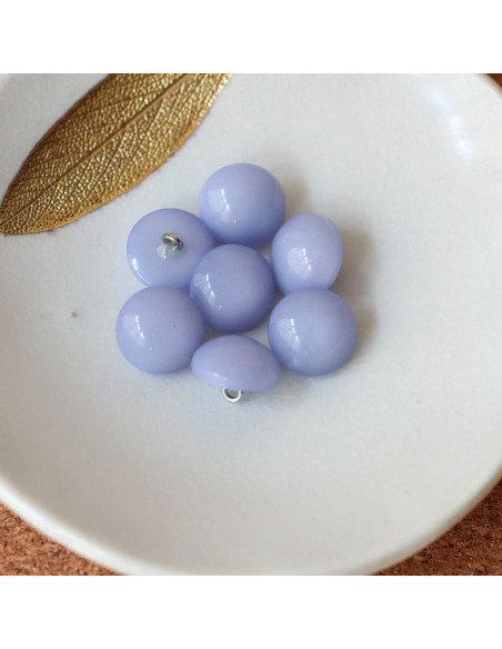 Half-sphere button with tail - Cloud
