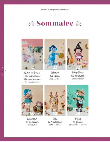 Book of Fantastic Dolls & Amigurumis in Crochet