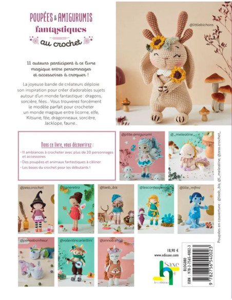 Book of Fantastic Dolls & Amigurumis in Crochet