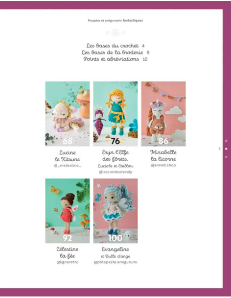 Book of Fantastic Dolls & Amigurumis in Crochet