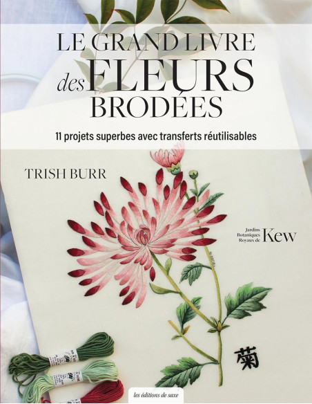 The Big Book of Embroidered Flowers