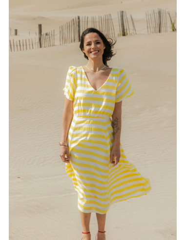 Cuba Libre dress pattern - Maison Fauve