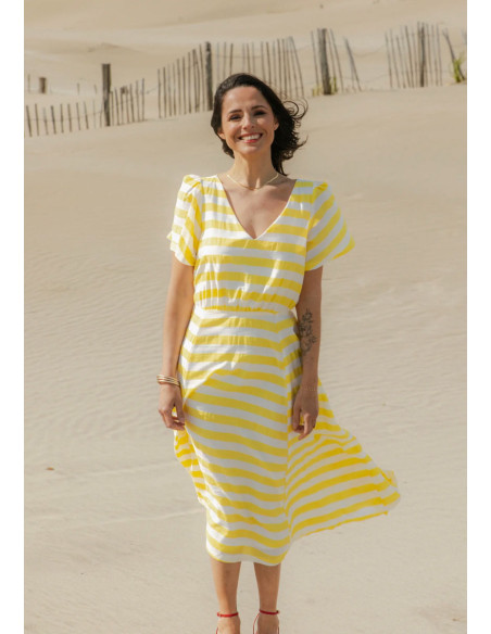 Cuba Libre dress pattern - Maison Fauve
