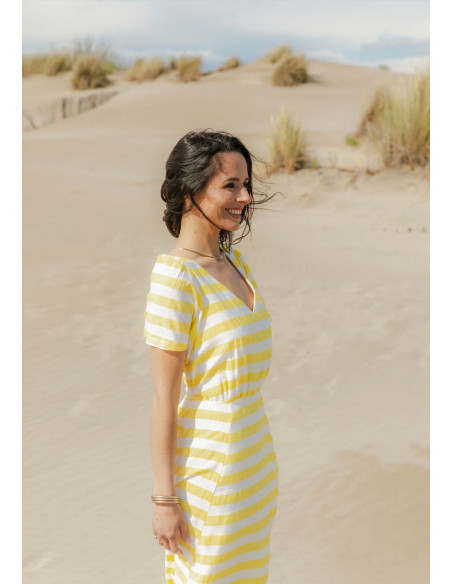 Cuba Libre dress pattern - Maison Fauve