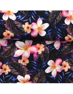 Polyester voile fabric - Jungle night