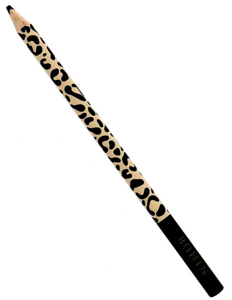 Leopard Chalk Pencil Bohin - Black