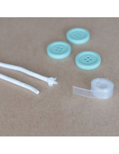 Heat shrink tubing for cord ends