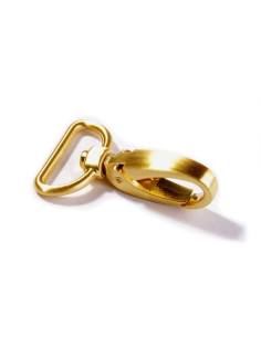 Metal carabiner 25 mm - Gold