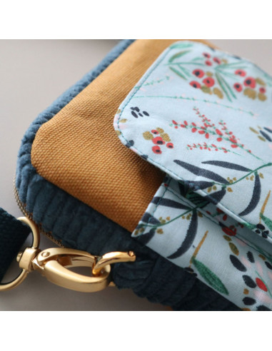 Metal carabiner 25 mm - Gold
