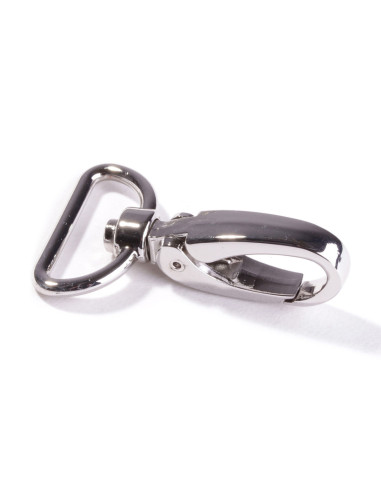 Metal carabiner 25 mm - Silver
