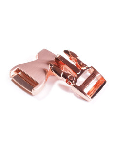 25 mm Metal Banana Buckle - Rose Gold