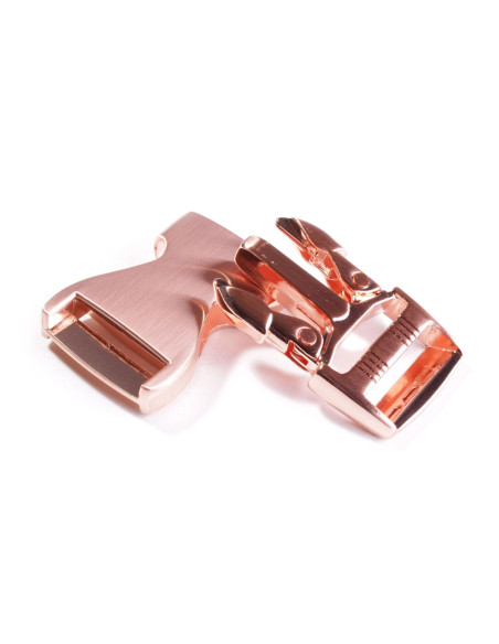 25 mm Metal Banana Buckle - Rose Gold