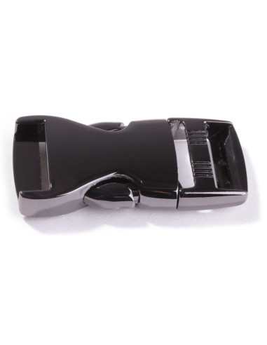 25 mm metal banana buckle - Gunmetal