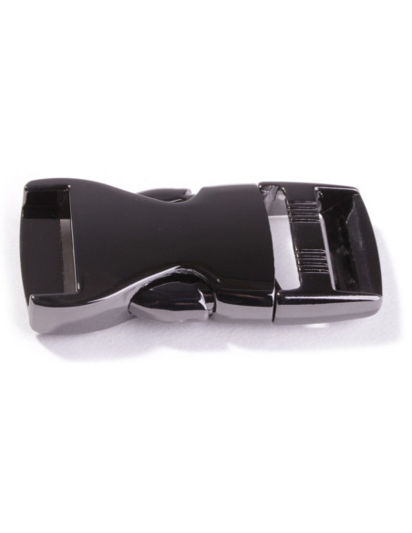 25 mm metal banana buckle - Gunmetal