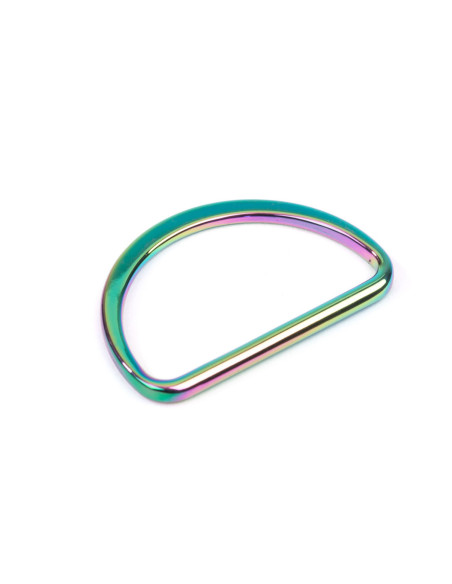 40 mm D-ring - Rainbow