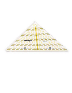 Omnigrid right triangle ruler 1/4 squares 2