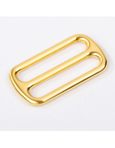 Metal sliding buckle - Gold 40 mm