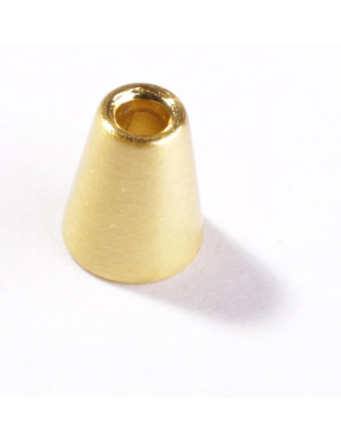 Metal bell end for cords - Gold