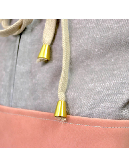 Metal bell end for cords - Gold