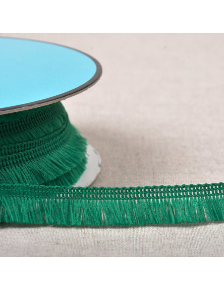 Mini fringe - Grass green