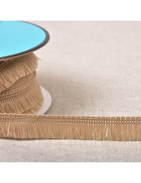 Mini fringe - Beige