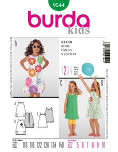Dress pattern - Burda 9544