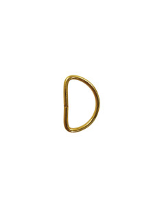 20 mm D-ring - Gold