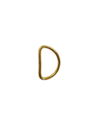 20 mm D-ring - Gold