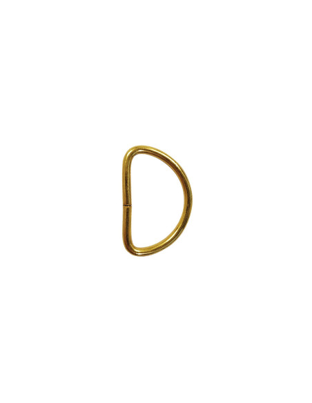 20 mm D-ring - Gold