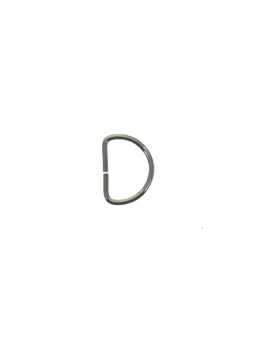 16 mm D-ring - Gunmetal