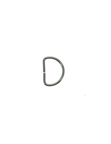 16 mm D-ring - Gunmetal