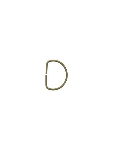 16 mm D-ring - Bronze